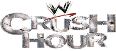 WWE Crush Hour title screen for Playstation 2